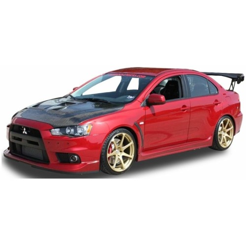 VITV29351 - 1/43 MITSUBISHI LANCER EVOLUTION X RED METALLIC