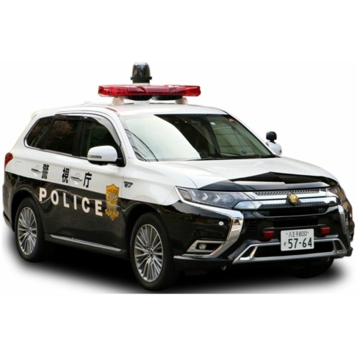 VITV29397 - 1/43 MITSUBISHI OUTLANDER 2019 - JAPAN POLICE, LIMITED EDITION