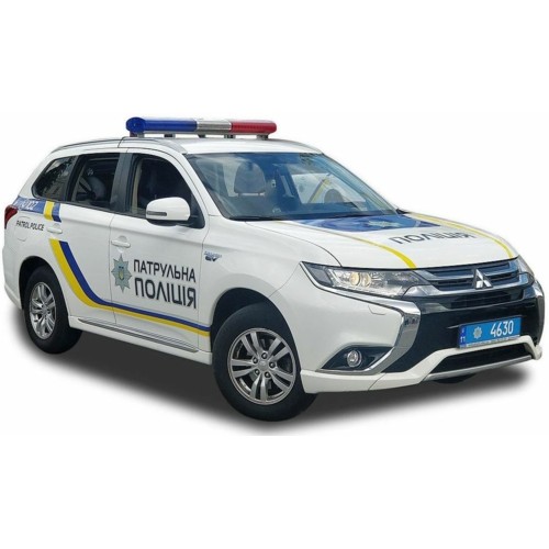 VITV29398 - 1/43 MITSUBISHI OUTLANDER 2017 - UKRAINE POLICE, LIMITED EDITION