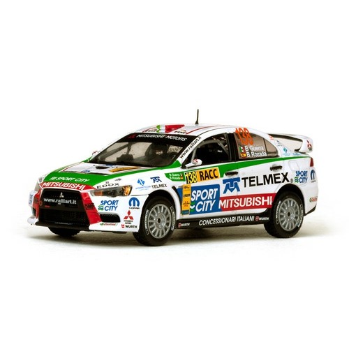 VITV43448 - 1/43 MITSUBISHI LANCER EVO10 NO.138 GUERRA JR