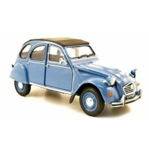 W24009B - 1/24 CITROEN 2CV BLUE