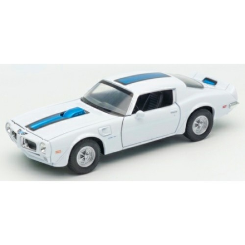 W24075WWHITE - 1/24 PONTIAC FIREBIRD 1972 WHITE