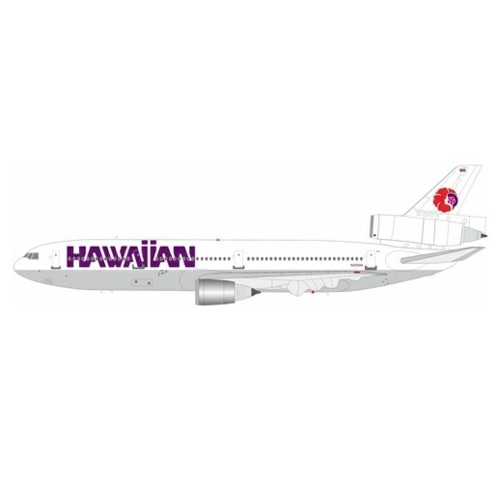 WB103084 - 1/200 HAWAIIAN AIR MCDONNELL DOUGLAS DC-10-30 N35084 WITH STAND LIMITED