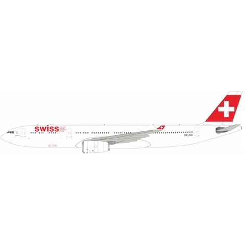 WB330JHG - 1/200 SWISS INTERNATIONAL AIRLINES A330-343 HB-JHG WITH STAND