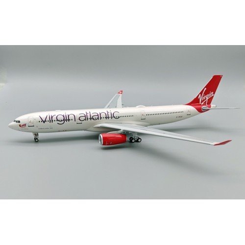 WB333VRKSS - 1/200 VIRGIN ATLANTIC AIRWAYS AIRBUS A330-343 G-VKSS WITH STAND