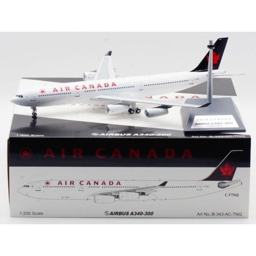 WB343ACTNQ - 1/200 A340-313 AIR CANADA C-FTNQ WITH STAND 78PCS