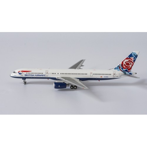 WB757BIKB - 1/200 BRITISH AIRWAYS BOEING 757-236 G-BIKB WITH STAND 42PCS