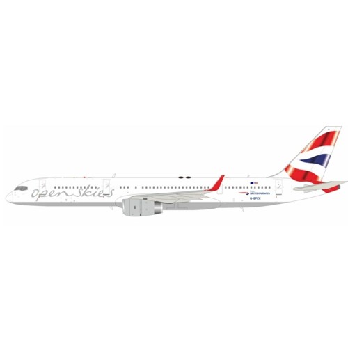 WB757BPEK - 1/200 BRITISH AIRWAYS BOEING 757-236 G-BPEK WITH STAND 52PCS