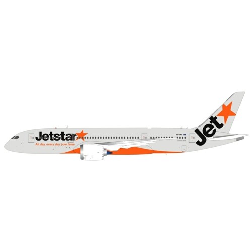 WB787JQ08 - 1/200 JETSTAR AIRWAYS BOEING 787-8 DREAMLINER VH-VKH WITH STAND