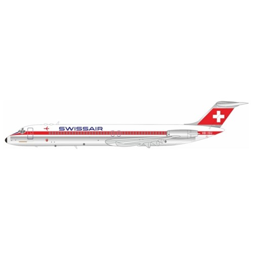 WB951ISU - 1/200 SWISSAIR MCDONNELL DOUGLAS DC-9-51 HB-ISU WITH STAND