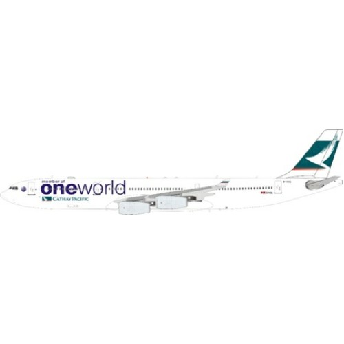 WBA3403011 - 1/200 A340-313 CATHAY PACIFIC ONE WORLD B-HXG