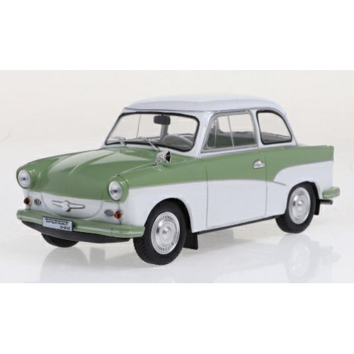 1/24 TRABANT P 50 WHITE/GREEN