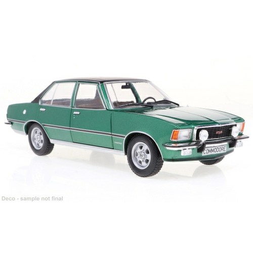 WBX124124 - 1/24 OPEL COMMODORE B GS/E GREEN 1972