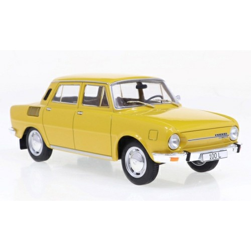 1/24 SKODA 100L YELLOW 1974