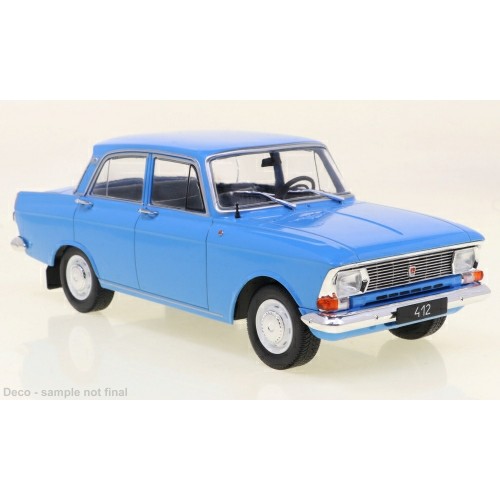 1/24 MOSKWITSCH 412 LIGHT BLUE 1970