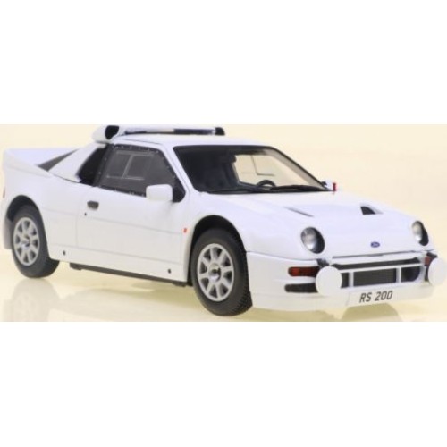 WBX124211 - 1/24 FORD RS 200 WHITE 1984