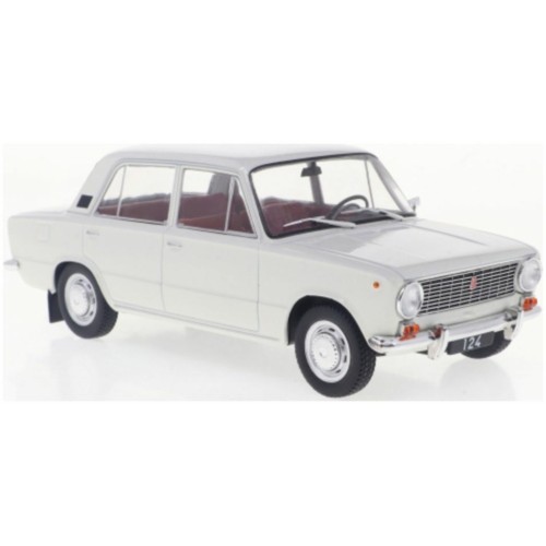 WBX124230 - 1/24 FIAT 124 WHITE