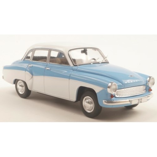 WBX124242 - 1/24 WARTBURG 312 LIGHT BLUE