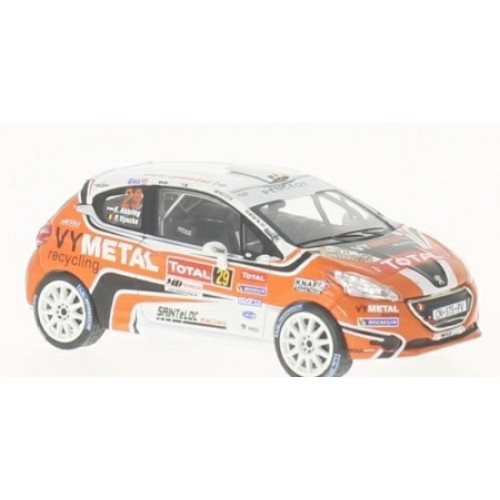 1/43 PEUGEOT 208 R2 #29 2013 CONDROZ ABBRING