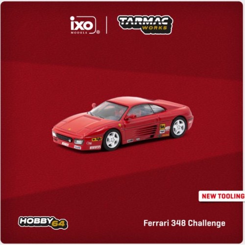 TCT64082PRE - 1/64 FERRARI 348 CHALLENGE PRESENTATION