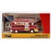 TCT64S010HK - 1/64 VOLKSWAGEN TYPE II SCHOOL BUS HELLO KITTY, RED/WHITE/YELLOW