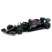 TCT64GF036LH3 - 1/64 2020 MERCEDES AMG F1 W11 EQ PERFORMANCE NO.44 LEWIS HAMILTON WINNER TURKISH GRAND PRIX WORLD CHAMPION 2020, BLACK