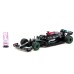 TCT64GF037LH3 - 1/64 2021 MERCEDES BENZ AMG F1 W12 E PERFORMANCE NO.44 LEWIS HAMILTON WINNER 100TH WIN RUSSIAN GRAND PRIX, BLACK/SILVER