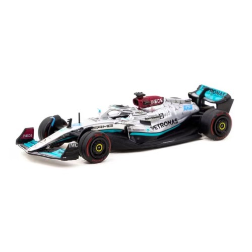 TCT64GF044GR1 - 1/64 2022 MERCEDES BENZ AMG F1 W13 E PERFORMANCE NO.63 GEORGE RUSSELL WINNER SAO PAULO GRAND PRIX, BLACK/SILVER