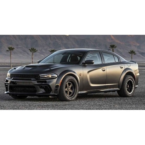 GTS301 -  1/18 DODGE CHARGER SRT HELLCAT WIDEBODY TUNED BY SPEEDKORE BLACK MATTE