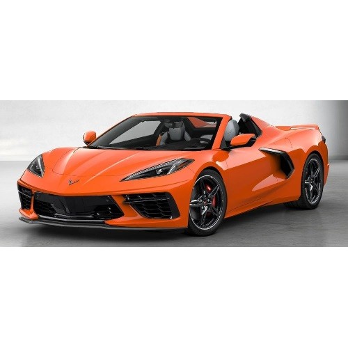 GTS309 -  1/18 CHEVROLET CORVETTE C8 CABRIOLET SEBRING ORANGE 2020