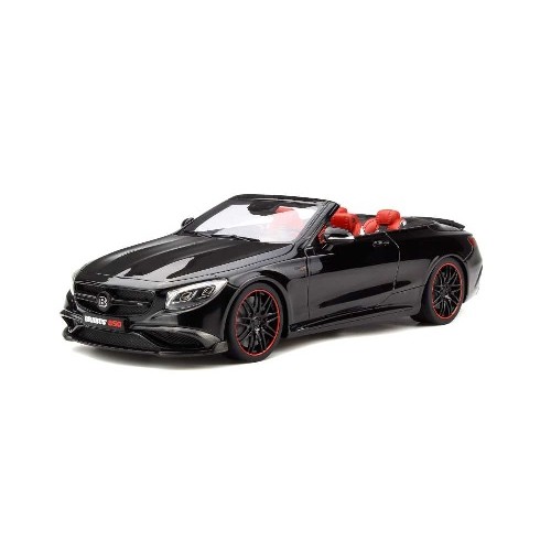 GTS194 -  1/18 BRABUS 850 S CLASS CABRIO OBSIDIAN BLACK